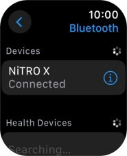 Press the Digital Crown to return to the home screen. Press the Digital Crown to return to the home screen.