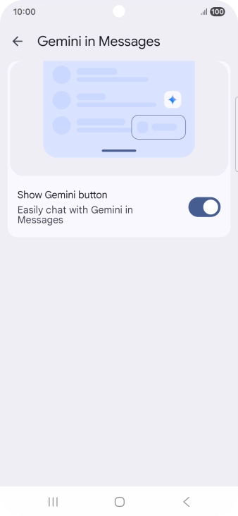 Press the indicator next to Press the indicator next to