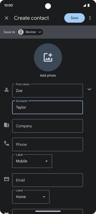 Press Phone and key in the required phone number. Press Phone and key in the required phone number.
