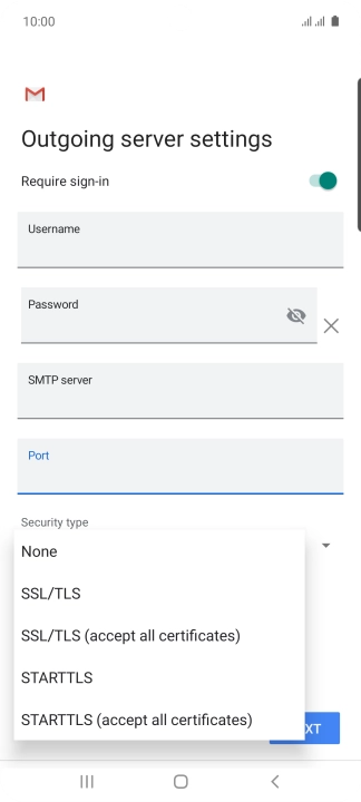 Press None. Press None.