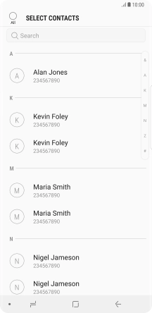 Press the field above Press the field above