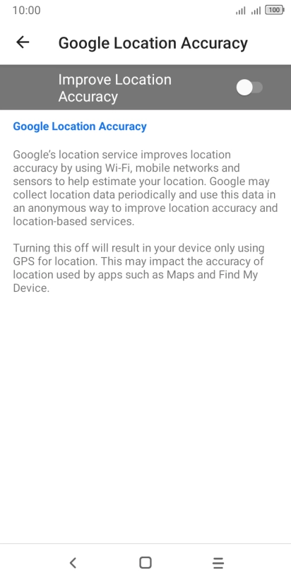 If you press the indicator next to If you press the indicator next to