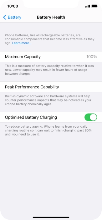 Press the indicator next to Press the indicator next to