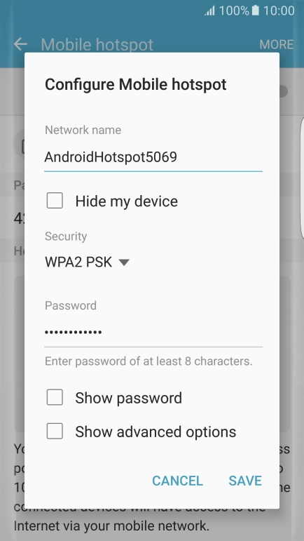 Press the field below Press the field below