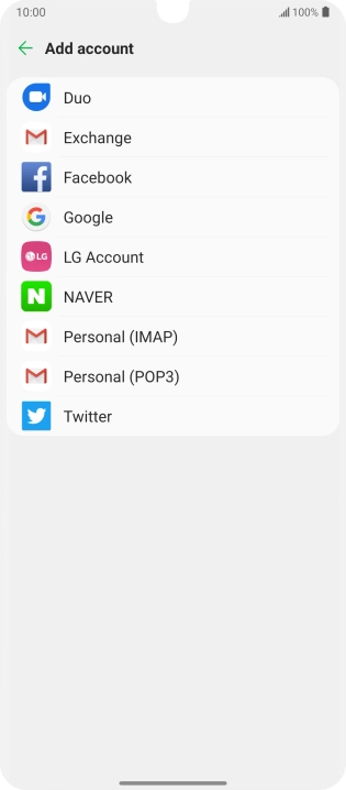 Press Google. Press Google.