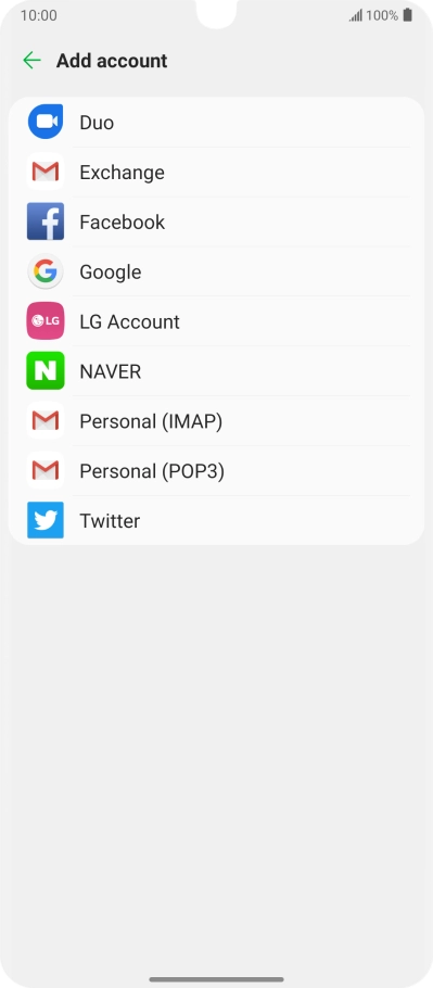 Press Google. Press Google.