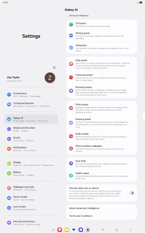 More examples of Galaxy AI usage are now displayed. More examples of Galaxy AI usage are now displayed.