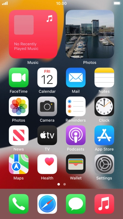 Press Settings. Press Settings.
