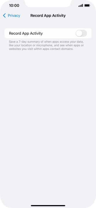 Press the indicator next to Press the indicator next to