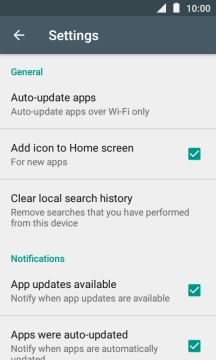 Press Auto-update apps. Press Auto-update apps.