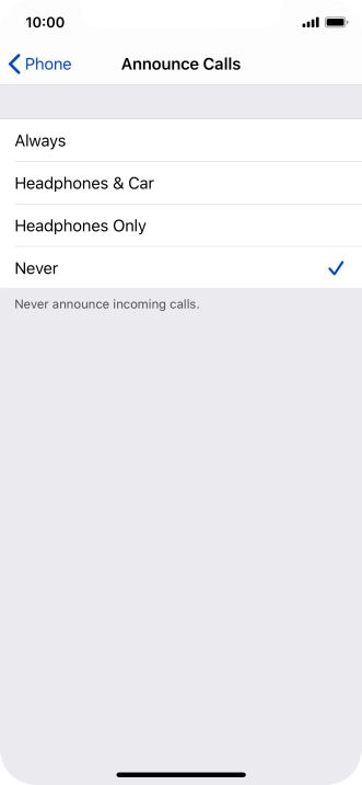 Press Always to turn on the function when silent mode is turned off. Press Always to turn on the function when silent mode is turned off.