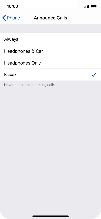 Press Always to turn on the function when silent mode is turned off. Press Always to turn on the function when silent mode is turned off.