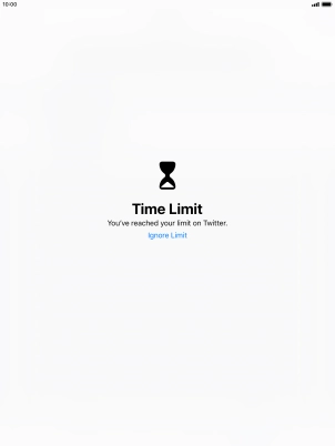 Press Ignore Limit. Press Ignore Limit.