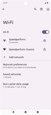 Press the Home key to return to the home screen. Press the Home key to return to the home screen.