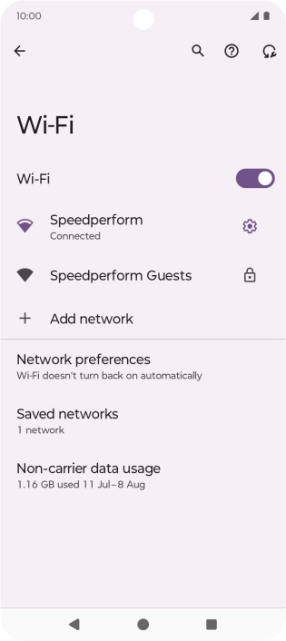 Press the Home key to return to the home screen. Press the Home key to return to the home screen.