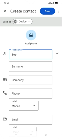 Press Surname and key in the required last name. Press Surname and key in the required last name.
