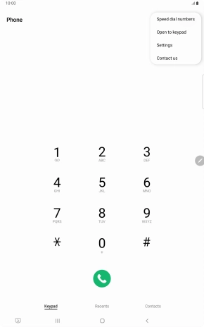 Press Settings. Press Settings.