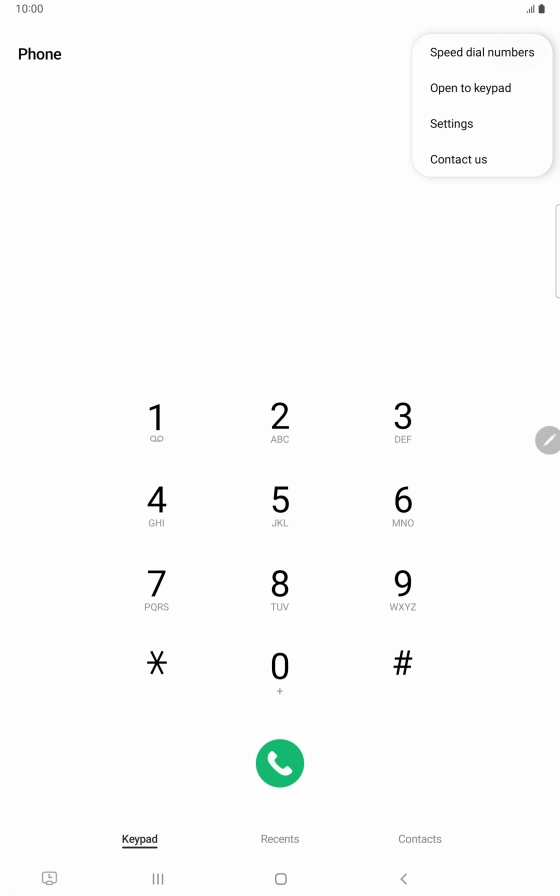 Press Settings. Press Settings.