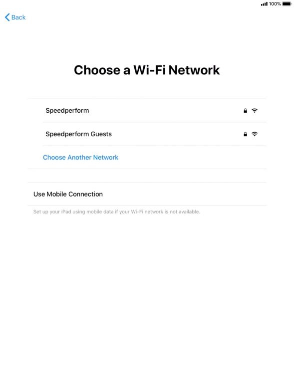 Press the required Wi-Fi network. Press the required Wi-Fi network.