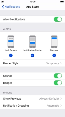 Press the indicator next to Press the indicator next to