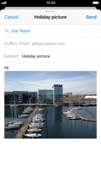 Press Send. Press Send.