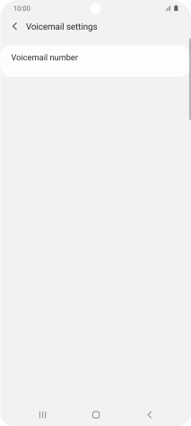 Press Voicemail number. Press Voicemail number.