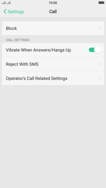 Press Operator's Call Related Settings. Press Operator's Call Related Settings.