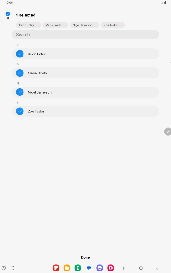 Press Done. Press Done.