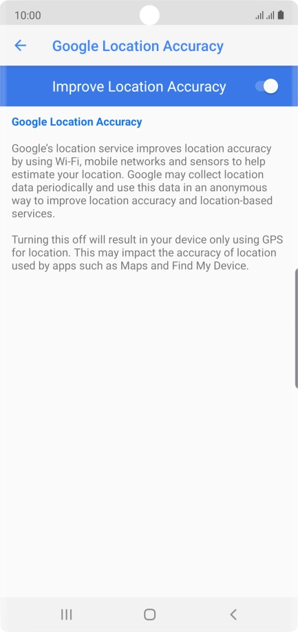 If you press the indicator next to If you press the indicator next to