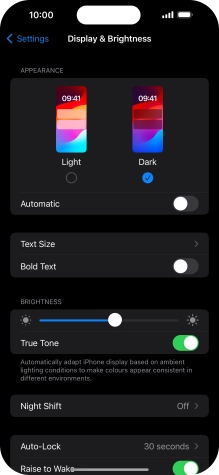 Press the indicator next to Press the indicator next to
