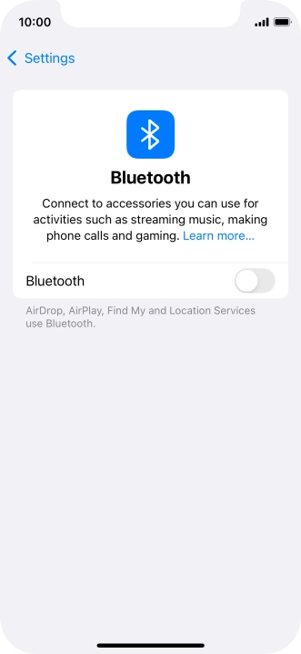 Press the indicator next to Press the indicator next to