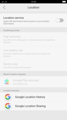 Press the indicator next to Press the indicator next to