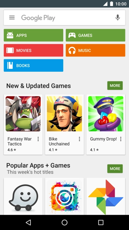 Press Google Play. Press Google Play.