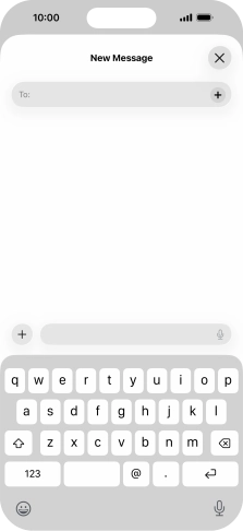 Press the add icon. Press the add icon.