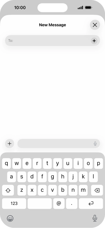 Press the add icon. Press the add icon.