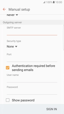 Press the drop down list below Press the drop down list below