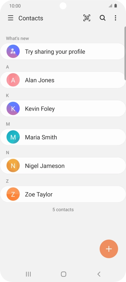 Slide your finger right starting from the left side of the screen. Slide your finger right starting from the left side of the screen.