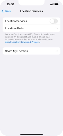 Press the indicator next to Press the indicator next to
