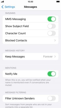 Press the Home key to return to the home screen. Press the Home key to return to the home screen.