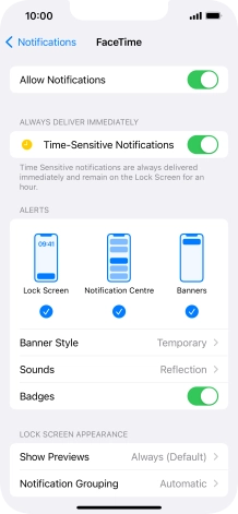 Press the indicator next to Press the indicator next to