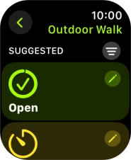 Press the Digital Crown several times to return to the main menu. Press the Digital Crown several times to return to the main menu.