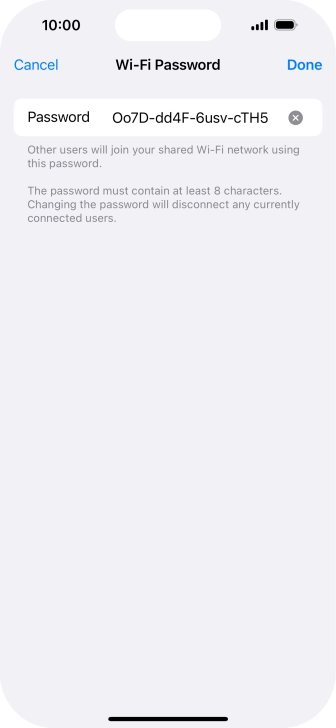 Press Done. Press Done.