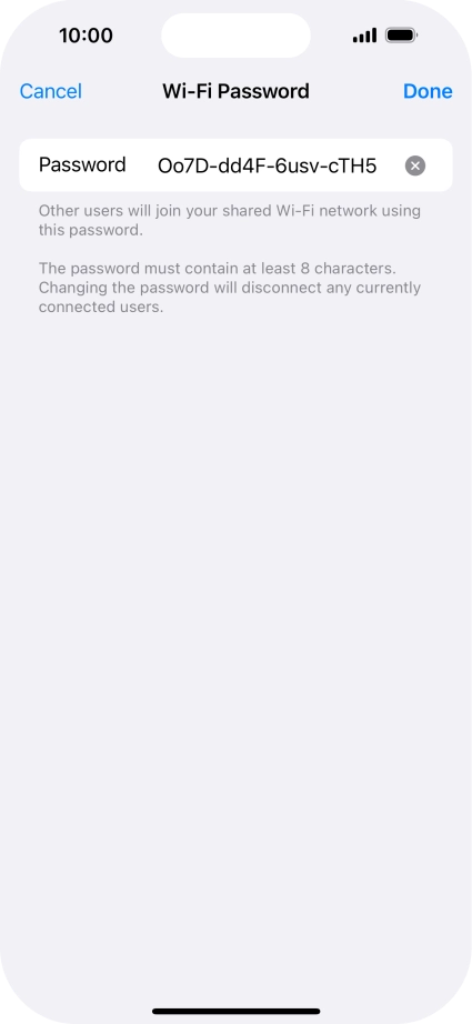 Press Done. Press Done.