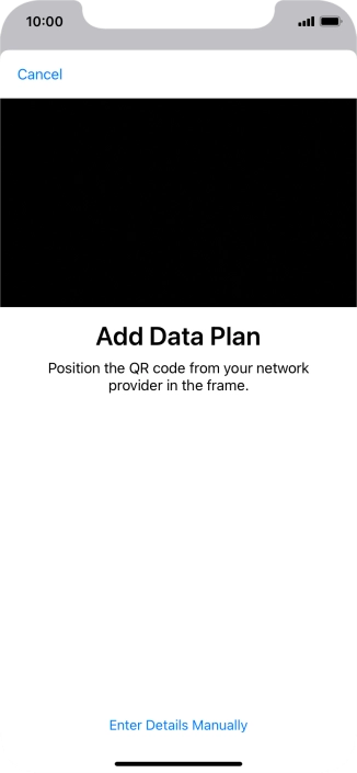 Place the QR code you've received inside the phone camera frame to scan the code. Place the QR code you've received inside the phone camera frame to scan the code.