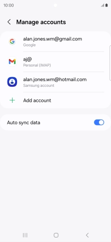Press the Home key to return to the home screen. Press the Home key to return to the home screen.