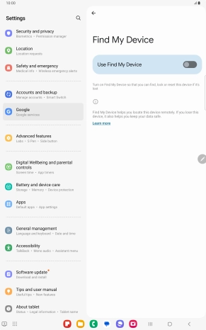 Press the indicator next to Press the indicator next to