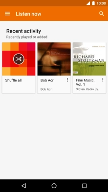 Slide your finger right starting from the left side of the screen. Slide your finger right starting from the left side of the screen.