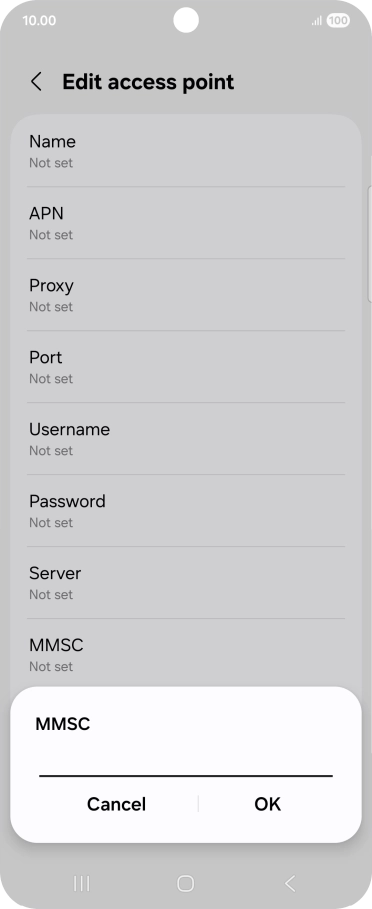 Key in http://pxt.vodafone.net.au/pxtsend and press OK. Key in http://pxt.vodafone.net.au/pxtsend and press OK.