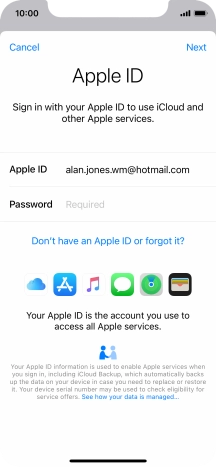Press the field next to Press the field next to