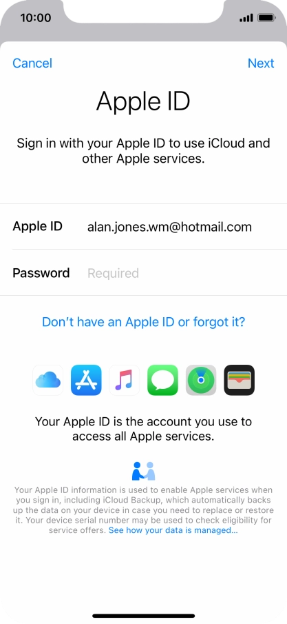 Press the field next to Press the field next to
